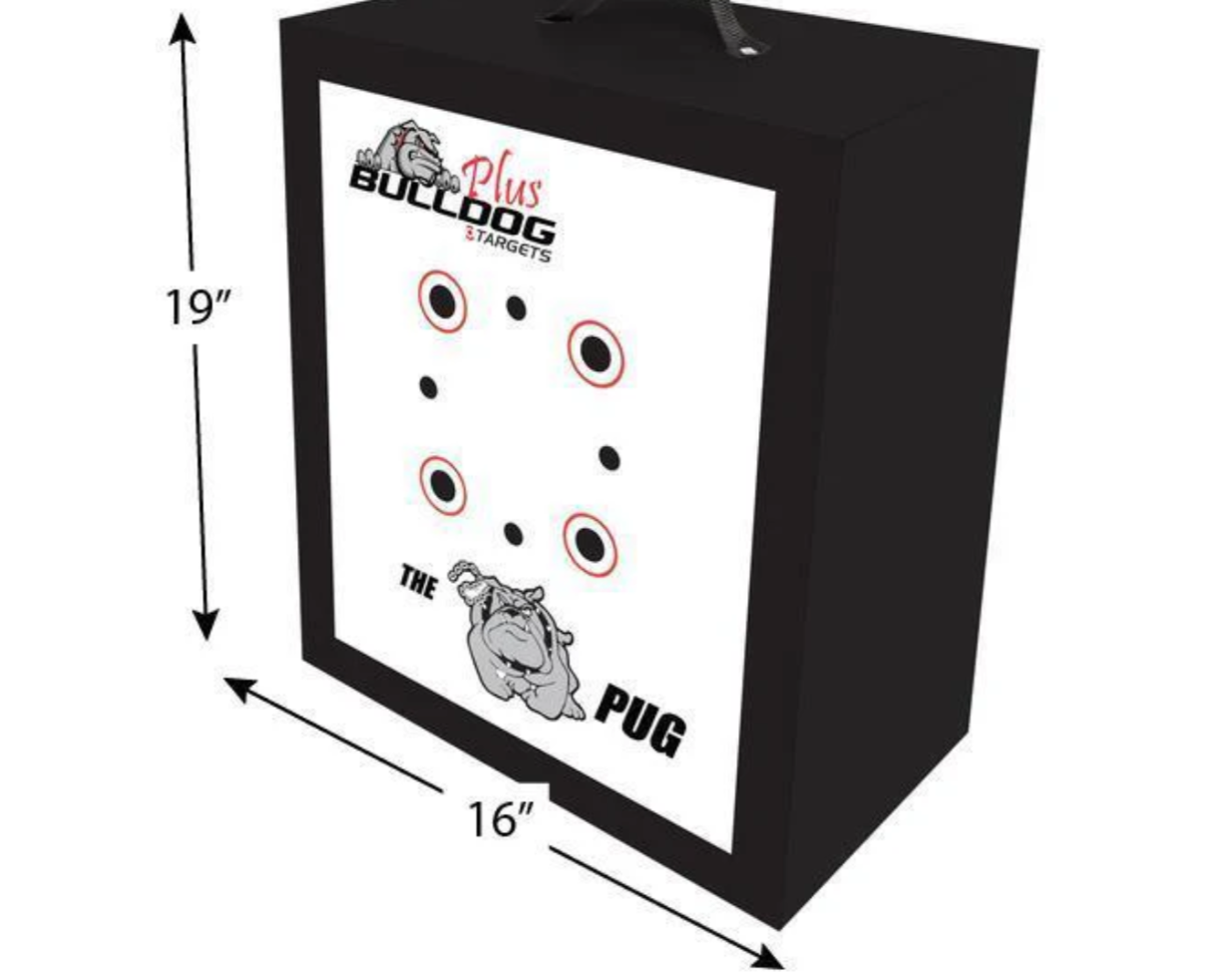 Doghouse Pug Archery Target Standard Series
