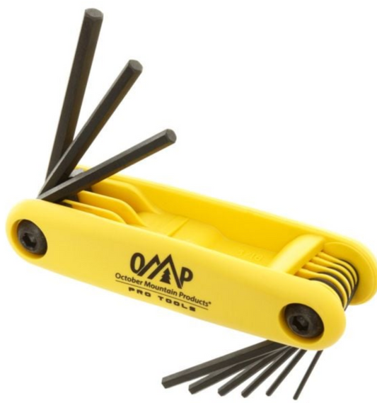 OMP Pro Shop Hex Wrench .050-3/16