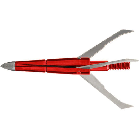 Rocket Hammerhead XT 3-Blade Broadheads 2" 100 Grain Red Color - 3/Pack